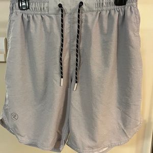 LEGENDS - LUKA SHORTS - LIGHT GREY / M (31-33) MEDIUM / 7″ / LINERLESS